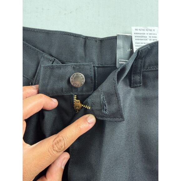 Dickies Workwear Black Cargo Pants - 34x39 - New with Tags - Picture 10 of 11
